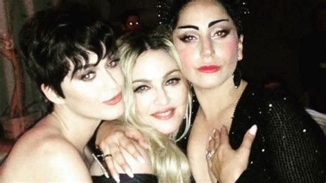 Madonna Lady Gaga And Katy Perry Pose At Met Gala Good Morning America