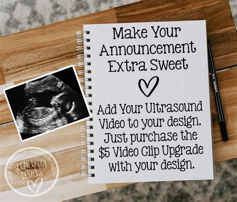 Twin Pregnancy Announcement Custom Baby Announcement Digital - Etsy