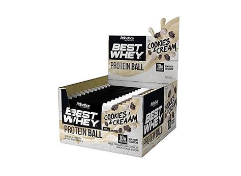 Protein Ball Best Whey 12 Unidades Cookiesandcream Atlhetica