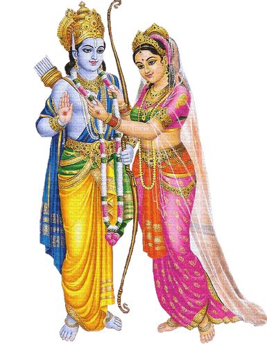 Shri Sita Ram Ram Sita Lord Shri Rama Hindu India Png