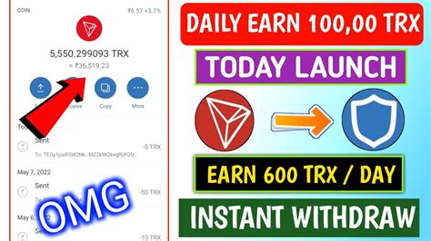 How To Earn Free Trx Without Investment TRX Mining Site 2023 TRX