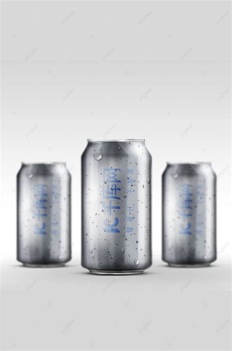 Gambar Tampilan Mockup Kemasan Minuman Kaleng Sederha