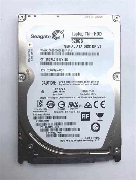 Seagate Laptop Thin Hdd Gb Rpm Mb St Lm