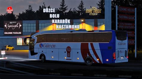 Ets 2 1 48 DÜZCE BOLU KARABÜK KASTAMONU SEFERİ ets2 ets2mod ets2mp g29