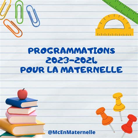 Programmations Ps Ms Et Gs In Education Petite