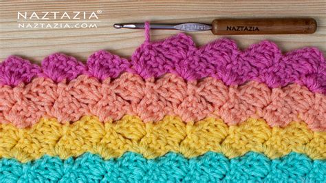 Crochet Crosshatch Stitch - Naztazia