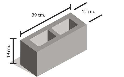 Dimensiones De Un Block De Concreto Image To U