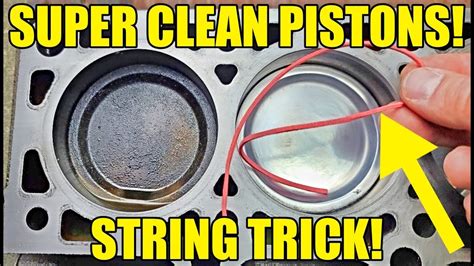 How I Cleaned My Svt Lightning Pistons Engine Block Using Wax String