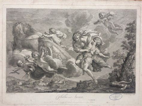 Cephalus And Aurora Par F Boucher Grav Par Bartolozzi