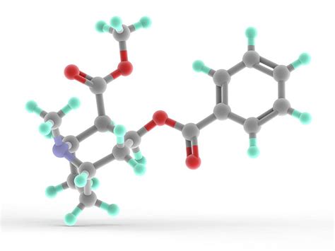 Cocaine Drug Molecule Photograph by Alfred Pasieka/science Photo ...