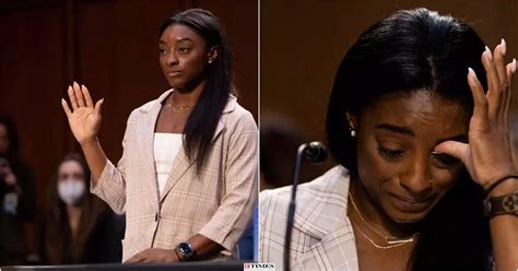 Simone Biles Fights Back Tears As She Testifies At Senate Hearing On