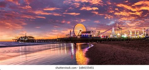 Los Angeles Santa Monica Pier California Stock Photo (Edit Now) 1684155451