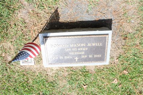 Donald Mason Jewell 1945 2012 Find A Grave Memorial