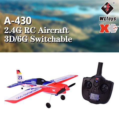 Wltoy Xk A Ch Rc Plane Airplane Brushless Motor D G System Foam