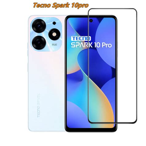 For Tecno Spark 10 Pro Spark Go 2023 Pova 4 Spark10 Full Tempered Glass