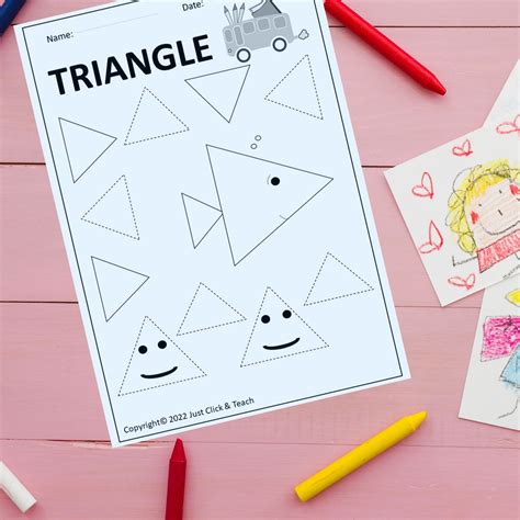 Free Trace the Shapes Tracing Worksheets | preschool pre-k worksheets |NO PREP | Made By Teachers