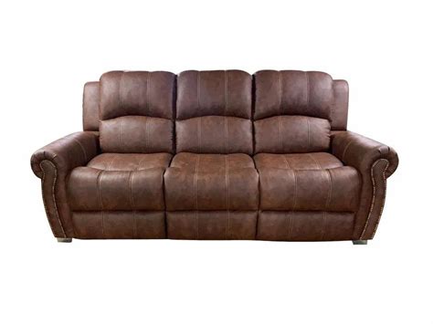 Wooden 3 Seater Brown Living Room Leather Sofa At Rs 18500 Piece In