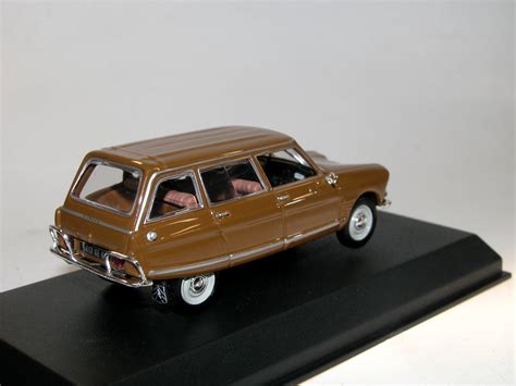 Norev 1968 Citroen Ami 6 Club Break Dark Gold Modellauto 1 43