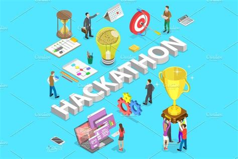 Hackathon | Hackathon, Event software, Graphic design portfolio