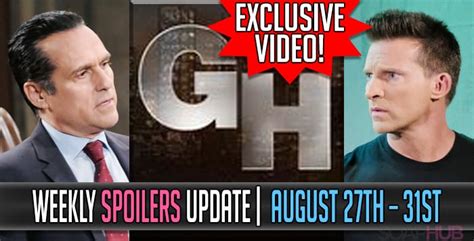 General Hospital Spoilers Weekly Update: August 27th – 31st