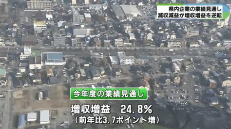 【画像】3年ぶり「減収減益」見込む企業が「増収増益」上回る 人手不足深刻化 三重の業績見通し調査 24 ライブドアニュース