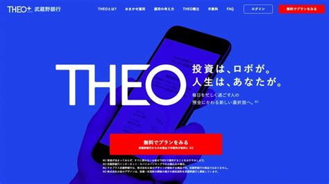 ロボアドバイザーでお任せ資産運用 Theo テオ Theo 武蔵野銀行サービス開始 株式会社お金のデザインのプレスリリース