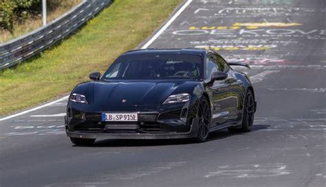 New Porsche Taycan Beats Tesla Model S Record At The N Rburgring