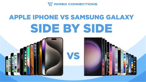 Apple IPhone VS Samsung Galaxy S Series 2007 Present YouTube