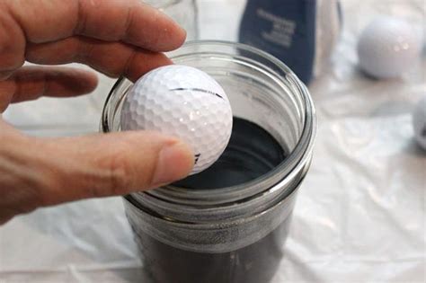 Drop The Golf Ball In The Jar Golfideas Golf Chipping Golf Ball