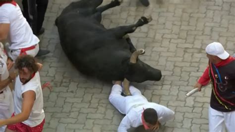 Vídeo Emocionante y rápido sexto encierro de Sanfermines de los