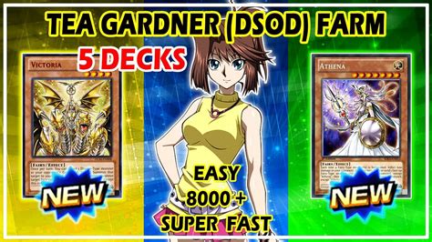 Super Fast Tea Gardner Dsod Farm Easy 8000 Como Farmear A Tea Elod [yu Gi Oh Duel Links