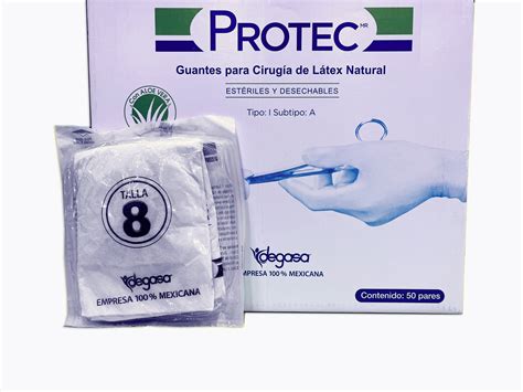 Guante Cirujano Protec Caja Con Pares Human Haim