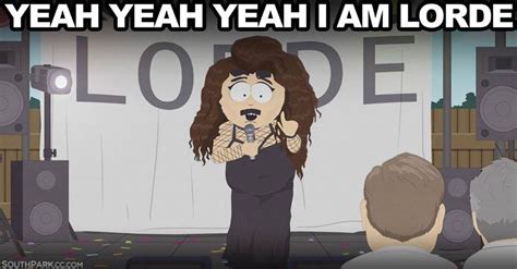 Randy Marsh As Lorde South Park Know Your Meme