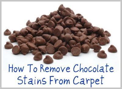 How To Remove Chocolate Stains From Carpet