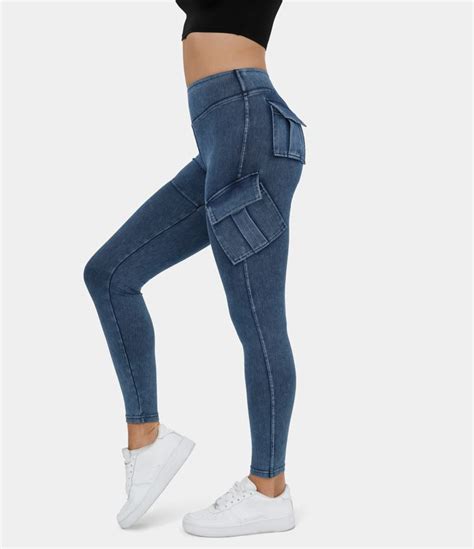 Damen Halara Flexjeans Jegging Aus Elastischem Denim Mit Hohem Bund