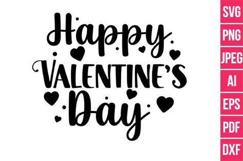 Happy Valentines Day Valentine Svg Graphic By Svgdesignrocket