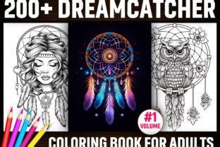 Dreamcatcher Coloring Pages For Adults Graphic By E A G L E Creative