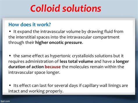 Crystalloid And Colloid Fluids / Straight Talk About Nursing | ACLS ...