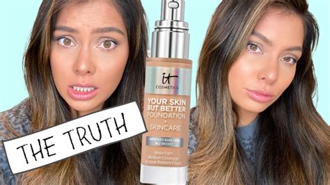 The Truth New It Cosmetics Your Skin But Better Foundation Skincare