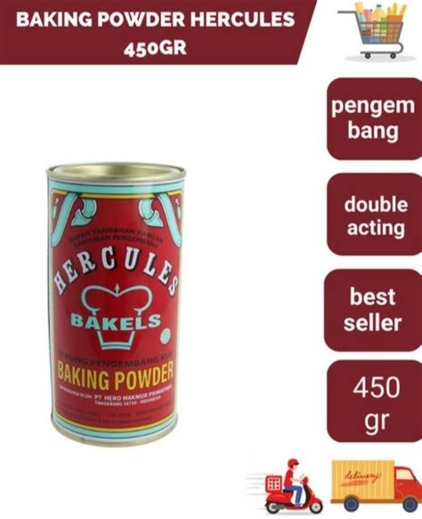 Baking Powder Hercules Gr Lazada Indonesia