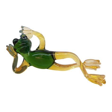 Creative Fairy Garden Home Decor Bonsai Decor Glass Frog Figurines