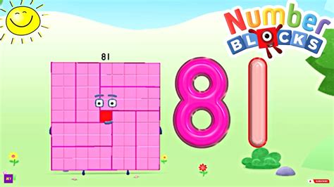 Numberblocks World App Meet Numberblocks Eighty One Number