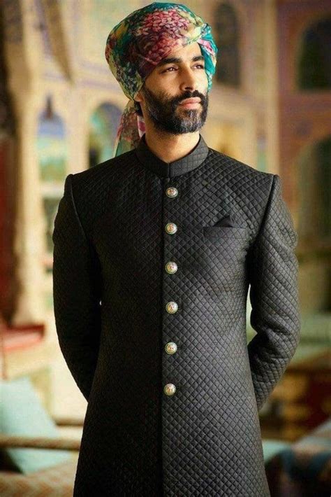 Sabyasachi Inspired Raw Silk Jodhpuri Sherwani Wedding Suit Wedding