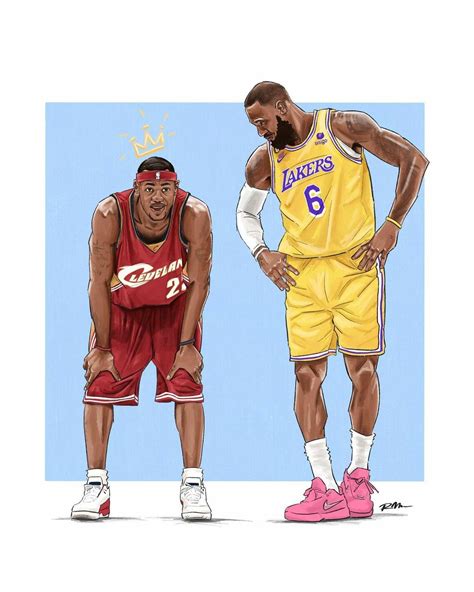 Pin By Victor Anastasis On Lebron James Basketball Artwork Comic Style Art Nba Basketball Art