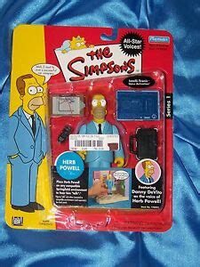 SIMPSONS: HERB POWELL 4.5" Figure, Danny DeVito Voice!, Intelli-Tronic ...