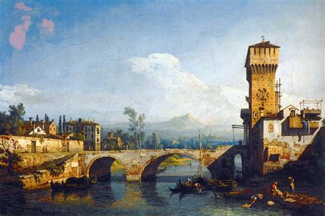 Capriccio Padovano - Bernardo Bellotto - WikiPaintings.org