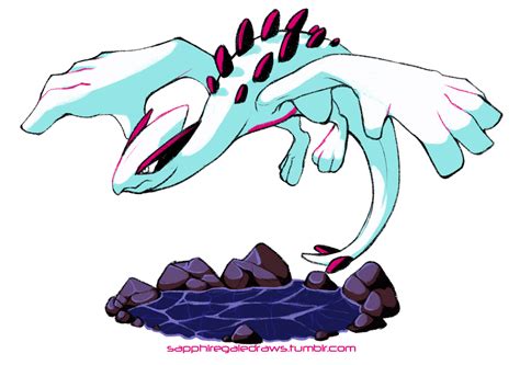 Devamp Shiny Lugia By Sapphiregale On Deviantart