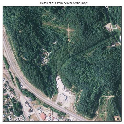 Aerial Photography Map of Barbourville, KY Kentucky