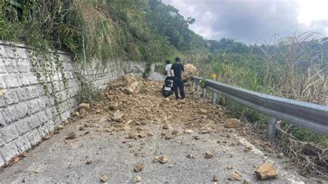 花蓮「六十石山」坍塌 聯外道路完全中斷│台東池上│68強震│玉里│tvbs新聞網