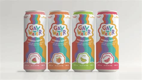 A New Canned Cocktail Called Gay Water Wants To Be The Anti Bud Light